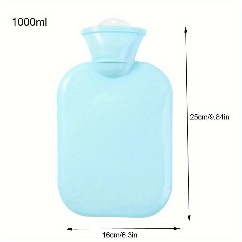 Portable Striped Warm Water Bag PVC Hot Water Bag Thermal Insulation