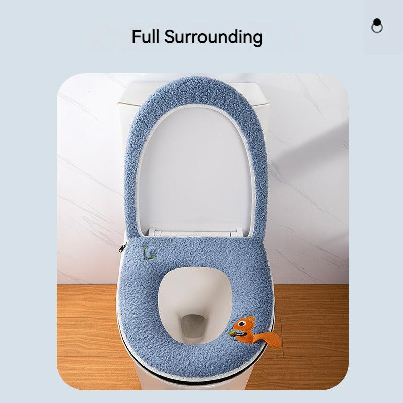 2pcs Set Warm Toilet Cover for Patient