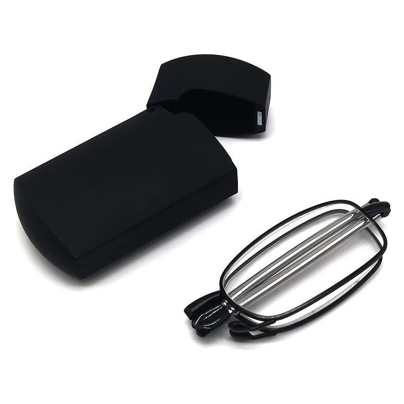 Compact Folding Reading Glasses Portable Mini Eyewear For Women And Men