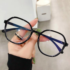 Stylish Polygonal Light Blocking Reading Glasses for Men & Women