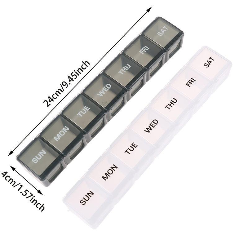Extra Large 7-Day Pill Organizer, Large Capacity Compartments