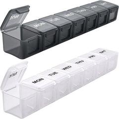 Extra Large 7-Day Pill Organizer, Large Capacity Compartments