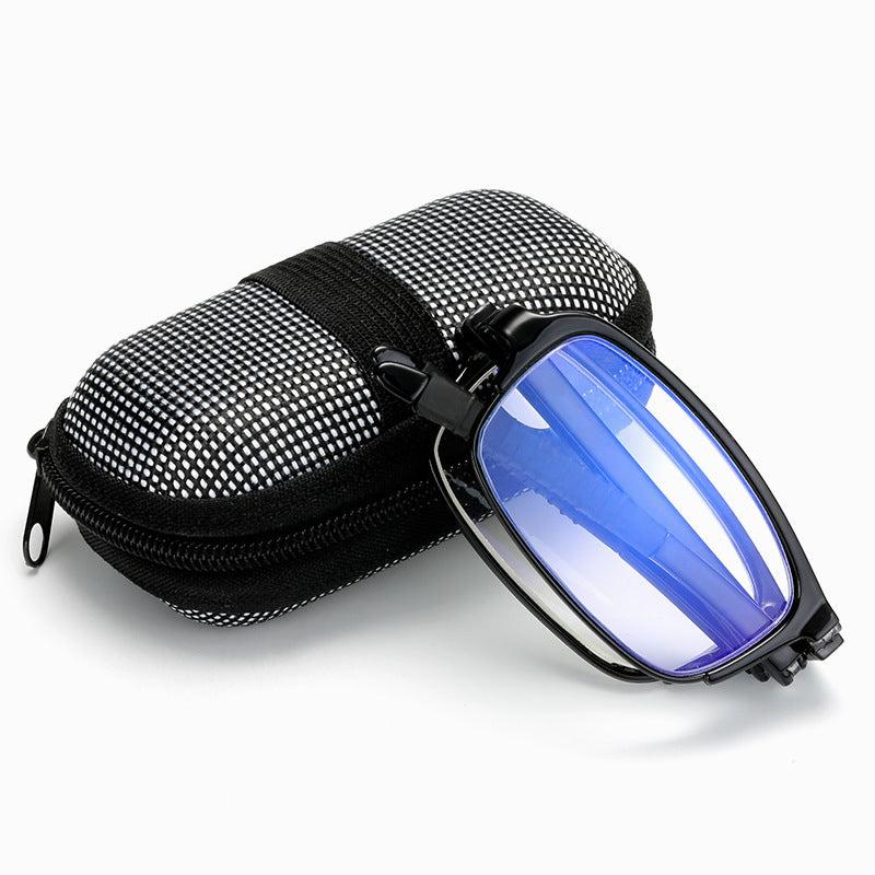 Foldable Presbyopia Glasses Lens 150-350 Unisex Zipper Bag