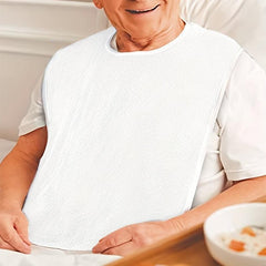 Adult Anti Stain Eating Bib Protects Clothes While Eating