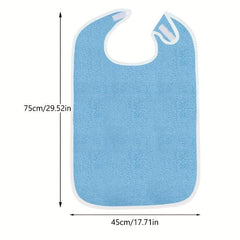 Adult Anti Stain Eating Bib Protects Clothes While Eating