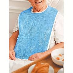 Adult Anti Stain Eating Bib Protects Clothes While Eating