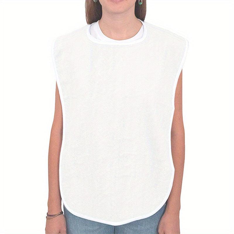 Adult Anti Stain Eating Bib Protects Clothes While Eating