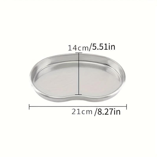 Stainless Steel Kidney Disinfection Tray for Beauty Salons