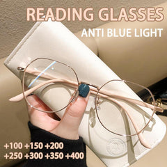 Presbyopic Glasses Anti Light Hyperopia 100-400 Degrees