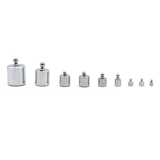 17pcs Precision Weight Set 10mg 100g Calibration Steel Kit Set