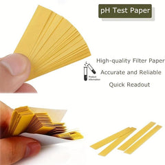 3 Pack PH 1-14 Test Paper 240 Strips with Storage Case