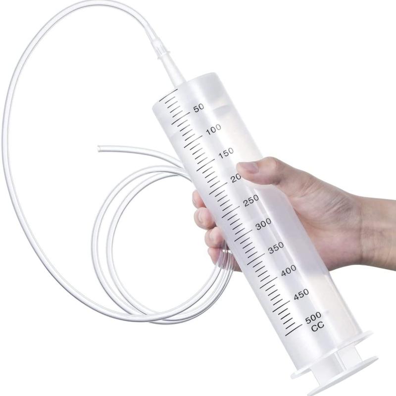 500ml Plastic Syringe for Liquid Paint & Epoxy Resin