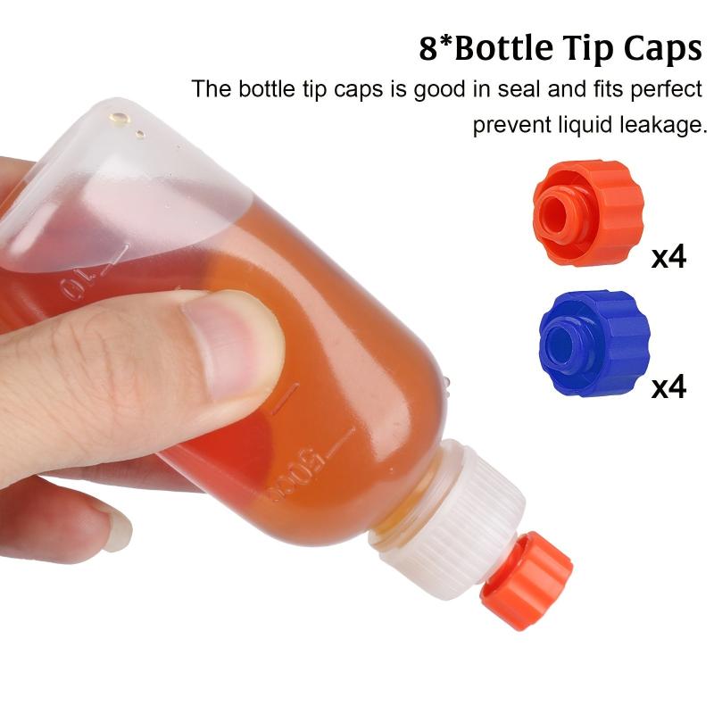 Needle Tip Glue Bottles Applicator Set - 30ml, 50ml, 100ml - Craft Art Projects