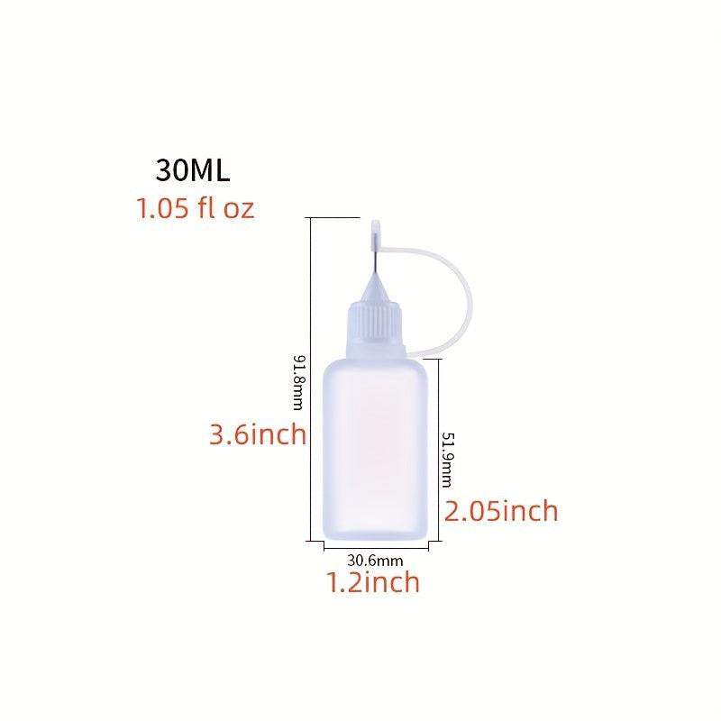30ML Glue Applicator Needle Squeeze Bottle for Paper Quilling Scrapbooking