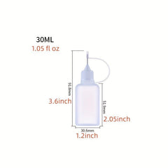 30ML Glue Applicator Needle Squeeze Bottle for Paper Quilling Scrapbooking