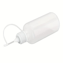 3pcs 30ML Transparent Dispensing Bottle with Metal Head for Printing Paper