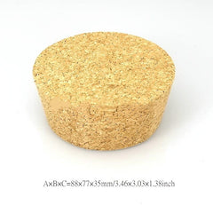 Lab Wood Cork Plug Glass Bottle Lid Flask Stopper