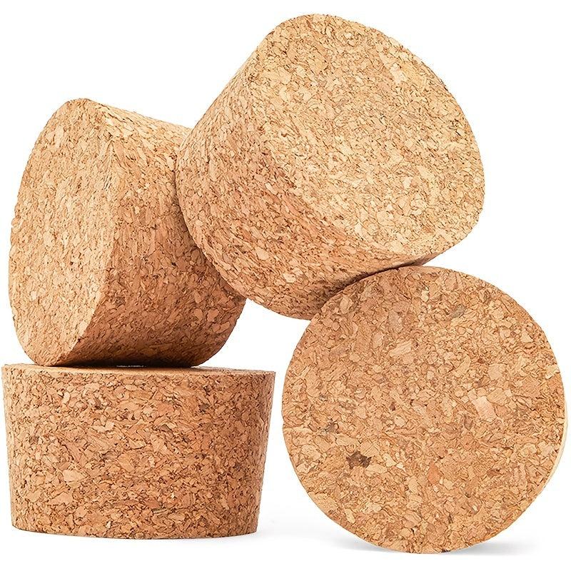 Lab Wood Cork Plug Glass Bottle Lid Flask Stopper