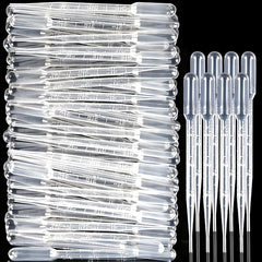 25pcs 3ml Plastic Transfer Pipette Eyedropper for Essential Oils & Cosmetics