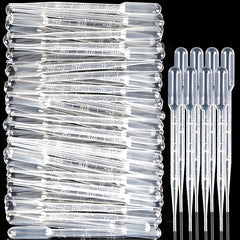 25pcs 3ml Plastic Transfer Pipette Eyedropper for Essential Oils & Cosmetics