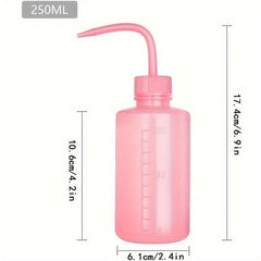 250ml Tattoo Washing Bottle Plastic Squeeze Sprinkler Jar