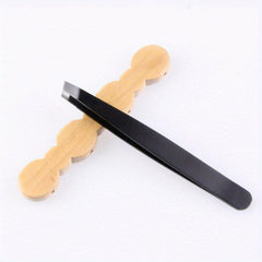 Stainless Steel Eyebrow Tweezers for Hair Removal and Shaping