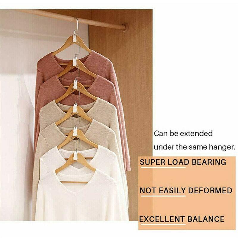Space-Saving Clothes Hanger Connect Hook for Stores