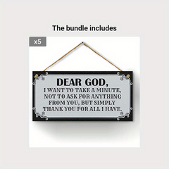 Faithful God House Decor Sign - Home Ornament