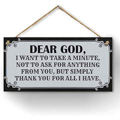 Faithful God House Decor Sign - Home Ornament