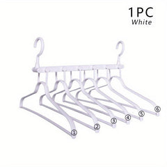 6 in 1 Folding Hanger for Clothes Coats Pants