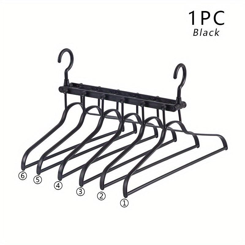 6 in 1 Folding Hanger for Clothes Coats Pants