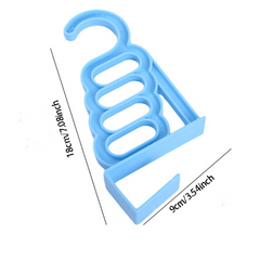 2pcs Door Hanging Foldable Clothes Hanger MultiFunction Drying Rack