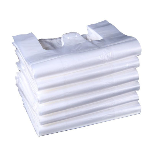 50/100 Transparent Plastic Bags for Retail Stores and Supermarkets