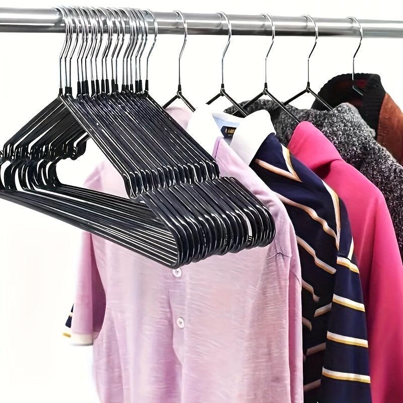 10pcs Thickened Non-slip Clothes Hanger Pack
