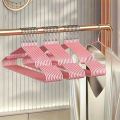 10pcs Thickened Non-slip Clothes Hanger Pack