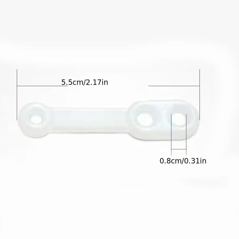 20pcs Silicone Hanger Windproof Buckle Anti-slip Fixing Buckle