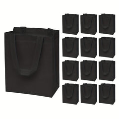 12 Reusable Eco Friendly Gift Bags for Shopping & Parties
