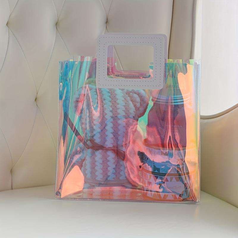 Colorful Transparent Laser Bags for Gift Giving