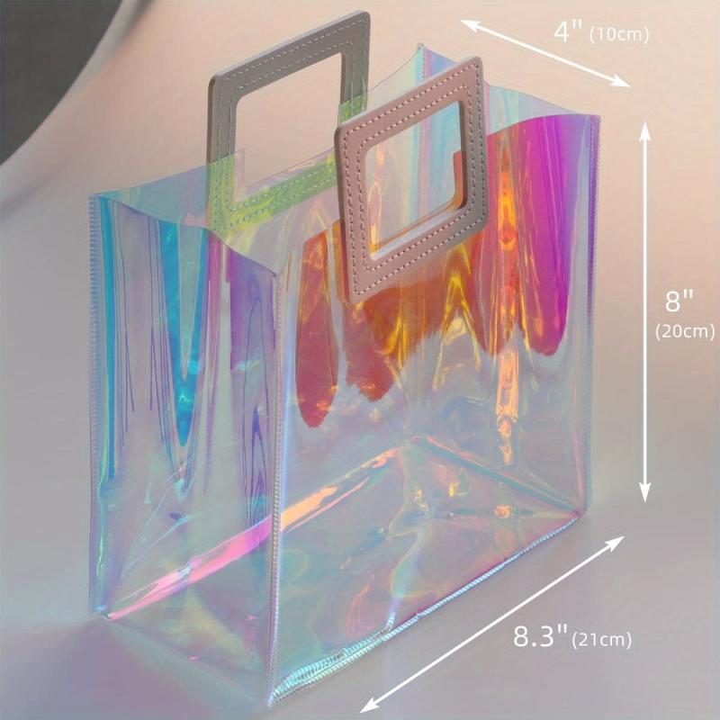 Colorful Transparent Laser Bags for Gift Giving