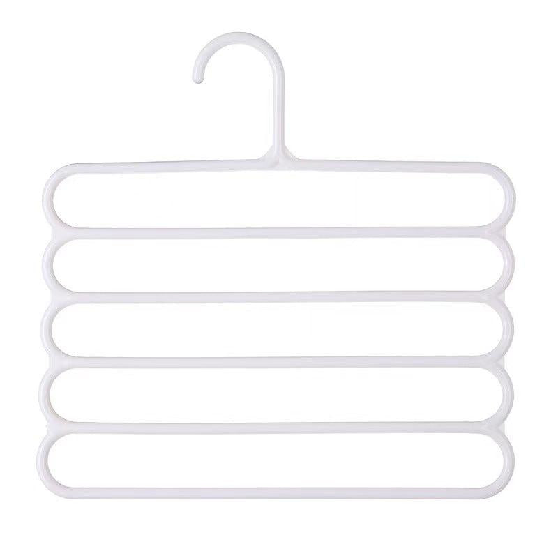 5-Layer Anti-Slip Pant Rack for Wardrobe