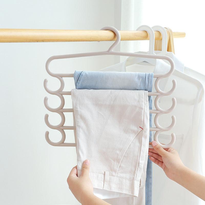 5-Layer Hanger Storage Pants Rack