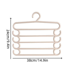 5-Layer Hanger Storage Pants Rack