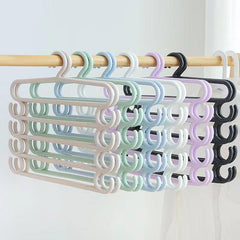 5-Layer Hanger Storage Pants Rack