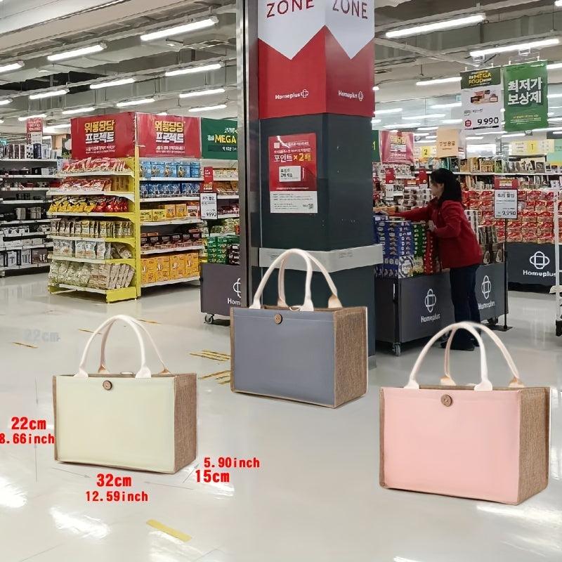 Laminated Canvas Bag Gift Handbag