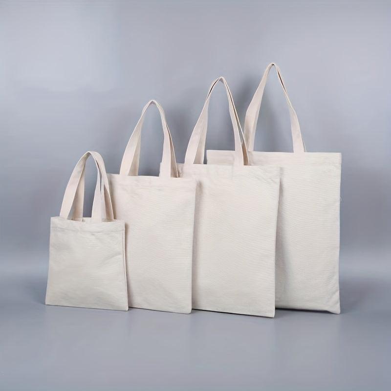 Handheld Canvas Bag Shopping Cotton Bag DIY Graffiti Making Blank