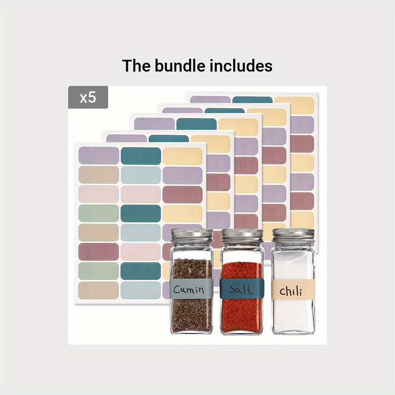 120 Morandi Label Storage Room Name Sticker