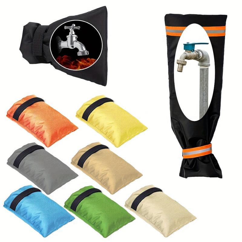 4pcs Winter Waterproof Outdoor Faucet Cover Cold Proof Insulation Antifreeze