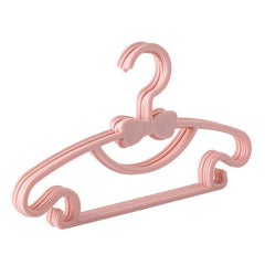 Set of 5 Kids Clothes Hanger Racks - Keep Clothing Organized & Windproof