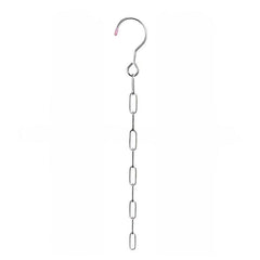 Collapsible Stainless Steel Chain Clothes Hanger Organizer