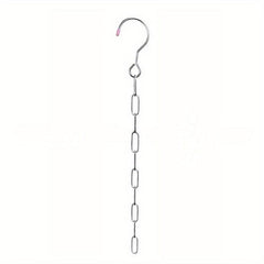 Collapsible Stainless Steel Chain Clothes Hanger Organizer